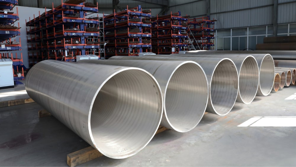 Stainless steel seamless pipe