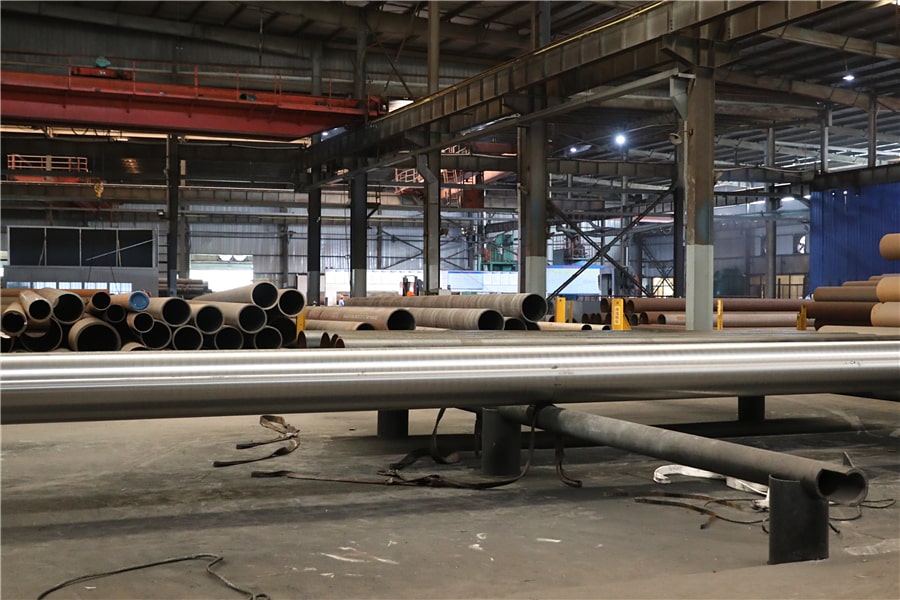 Large diameter steel pipe