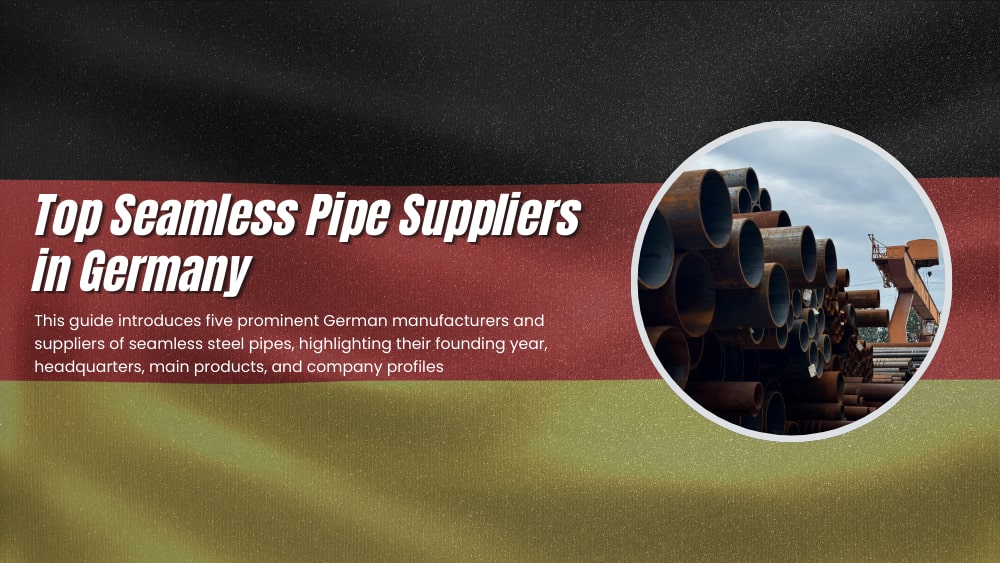Top 5 Seamless Pipe Manufacturers & Suppliers in Germany 2025